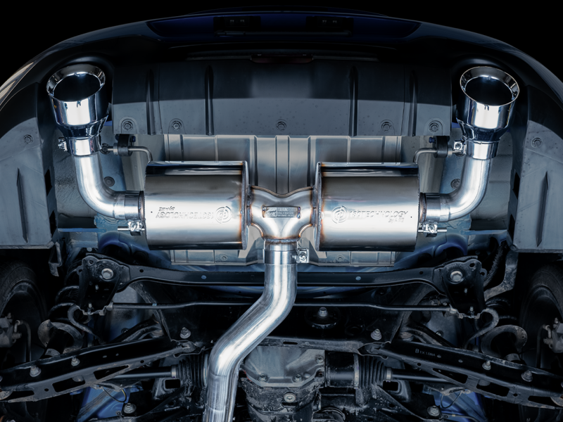 AWE Tuning Subaru BRZ/ Toyota GR86/ Toyota 86 Touring Edition Cat-Back Exhaust- Chrome Silver Tips - 3015-32486