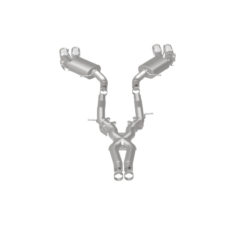 MagnaFlow 2016 Chevy Camaro 6.2L V8 Competition Cat Back w/ Quad Polished Tips - 19265