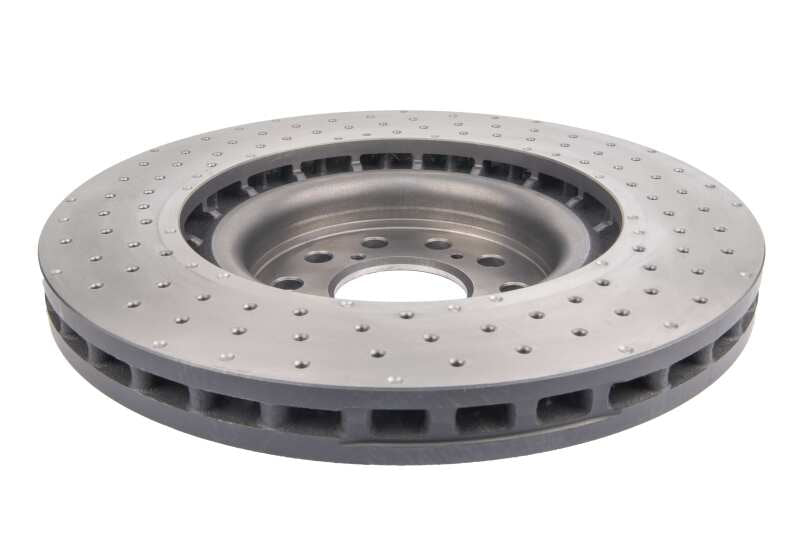 DBA 17-20 Honda Civic Type R Hatch Front 4000 Series Cross Drilled Rotor - DBA43700XD