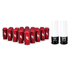 Load image into Gallery viewer, Mishimoto Aluminum Locking Lug Nuts M12x1.5 20pc Set Red - MMLG-15-20LRD