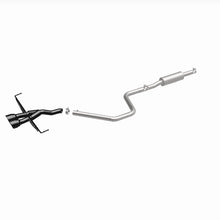 Load image into Gallery viewer, MagnaFlow 2019 Hyundai Veloster 1.6L 2.5in Center Exit Stainless Steel Cat-Back Exhaust w/Blk Tips - 19455