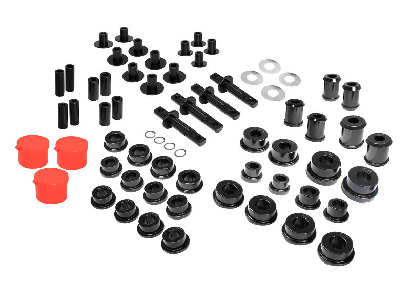 aFe Control Arm Bushing/Sleeve Set 97-13 Chevrolet Corvette C5/C6 Black - 470-401001-B