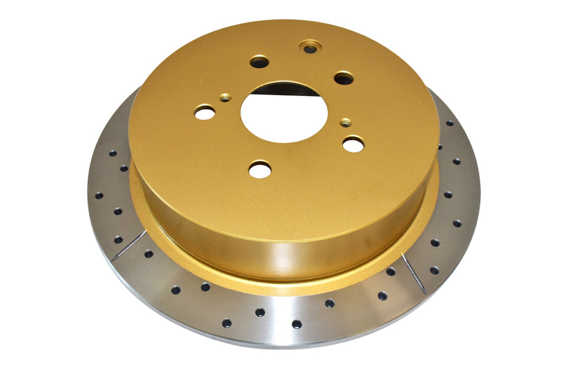 DBA 10-15 Lexus RX350 Rear Drilled & Slotted Street Series Rotor - DBA2733X