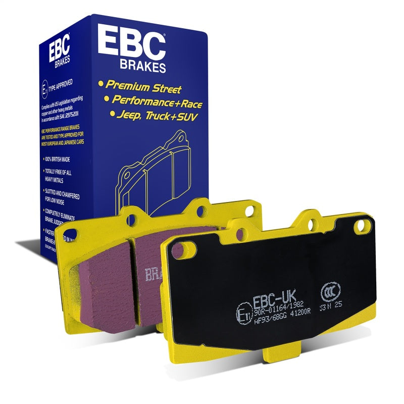 EBC 89-95 Nissan Skyline (R32) 2.6 Twin Turbo GT-R Yellowstuff Front Brake Pads - DP41200R
