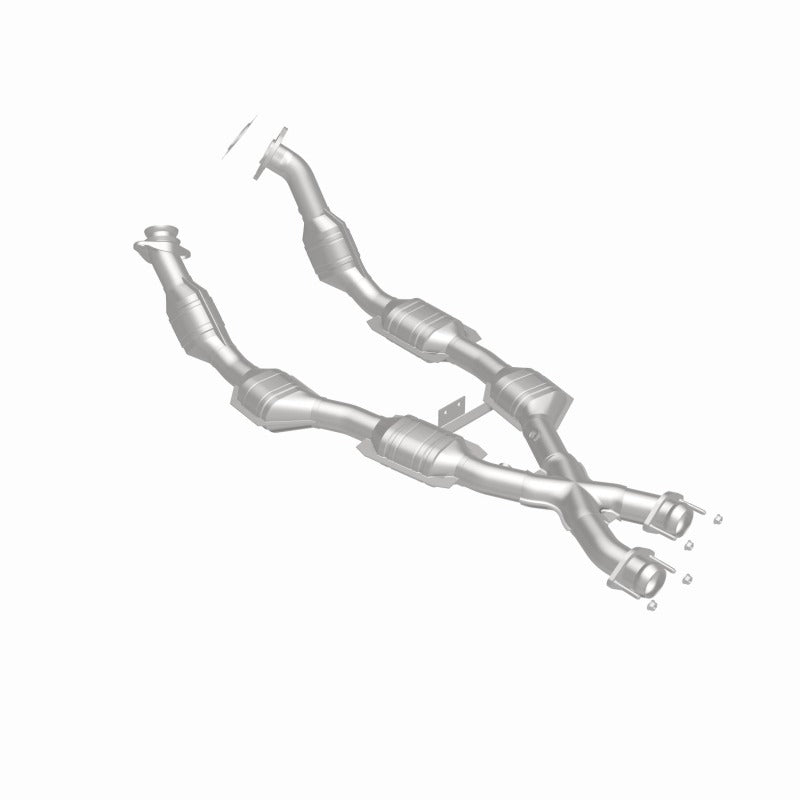 MagnaFlow Direct Fit Catalytic Converter 96-98 Mustang 4.6L 6-Cats - 93348