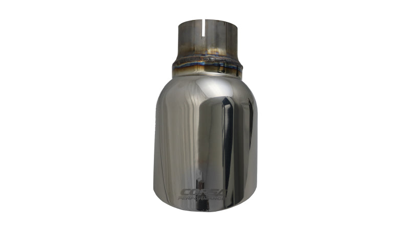 Corsa 2011-2024 e Universal 2.5in Inlet / 4.5in Outlet Polished Pro-Series Tip Kit - TK007