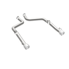 Load image into Gallery viewer, MagnaFlow Axle-Back 15-16 Dodge Charger 6.2/6.4L V8 Race Series SS Dual Tip Dual Rear Split Exit - 19235