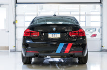 Load image into Gallery viewer, AWE Tuning BMW F3X 340i Touring Edition Axle-Back Exhaust - Chrome Silver Tips (90mm) - 3010-32032