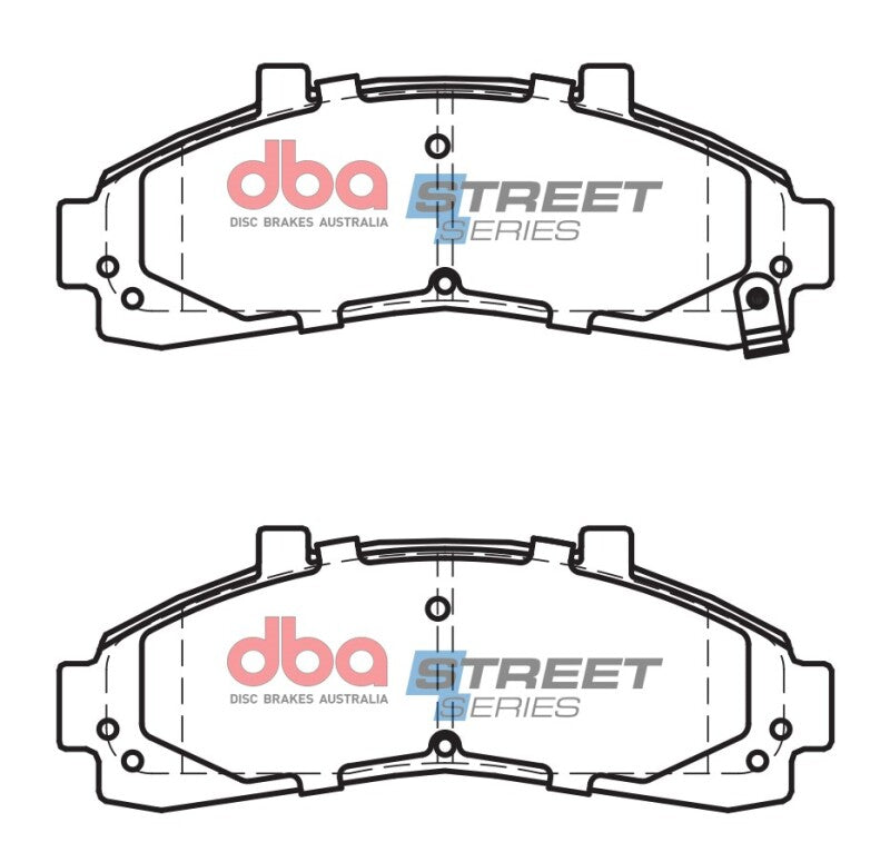 DBA 95-01 Ford Explorer RWD Street Series Front Brake Pads - DB7532SS