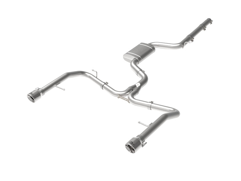 aFe 19-21 VW Jetta GLI (MKVII) L4-2.0L (t) MACH Force-Xp 304 SS Cat-Back Exhaust System Polished Tip - 49-36432-P