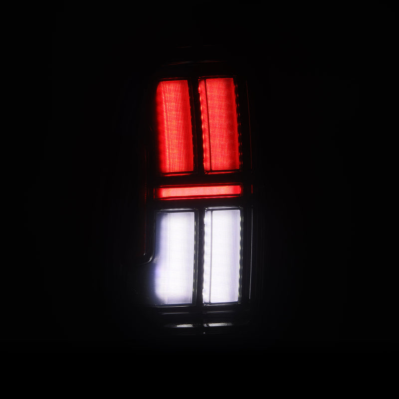 AlphaRex 05-15 Toyota Tacoma NOVA LED Tail Lights - Black - 680052