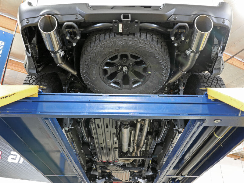 aFe Vulcan Series 3in 304SS Cat-Back Exhaust 21+ Ram 1500 TRX V8-6.2L w/ Polished Tips - 49-32084-P