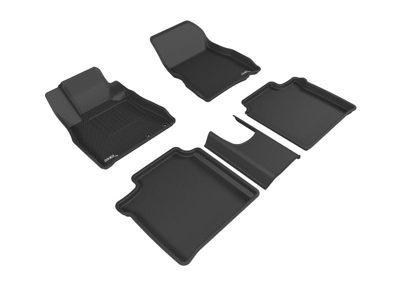 3D MAXpider 14-19 Nissan Versa Note Kagu Black Full Set - L1NS08701509
