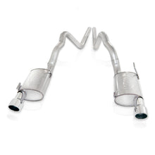 Load image into Gallery viewer, Stainless Works 2007-10 Shelby GT500 3in Catback X-Pipe Chambered Mufflers - M08GT