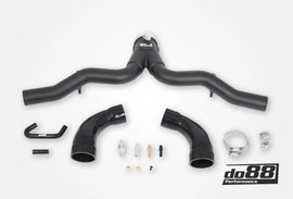 do88 16-19 Porsche 911 Carrera (991.2) Aluminum Y-Pipe - TR-450-DO88
