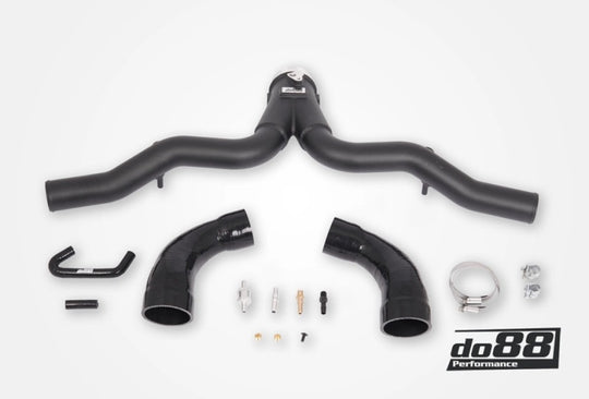 do88 16-19 Porsche 911 Carrera (991.2) Aluminum Y-Pipe - TR-450-DO88