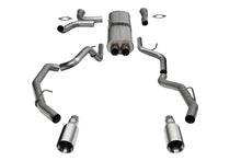 Load image into Gallery viewer, Corsa 25-26 RAM 1500 RHO Crew Cab 3.0L Turbo Cat-Back Dual Rear Exit w/ 5in Single Satin Pro Series - 21389