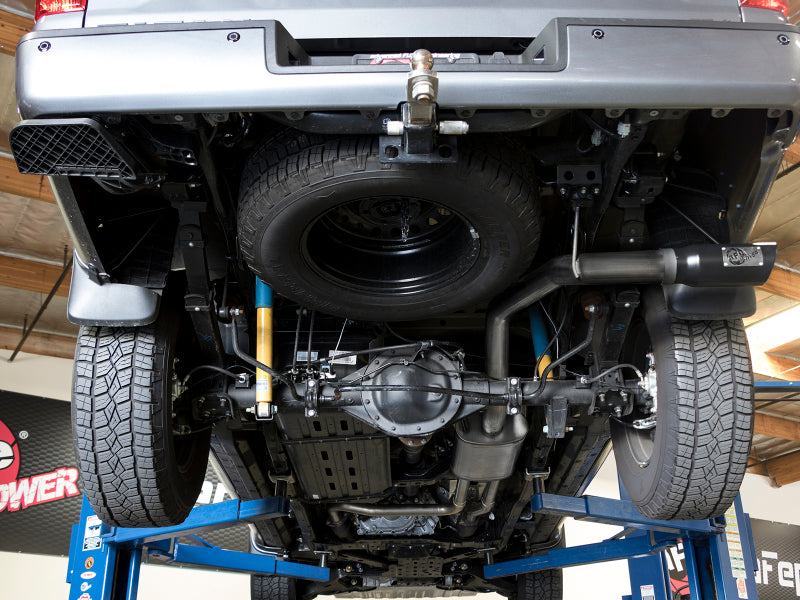 aFe MACHForce XP 2.5in Cat-Back Exhaust System w/ Black Tip Nissan Frontier 17-19 V8-5.6L - 49-46125-B