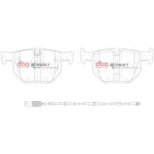 Load image into Gallery viewer, DBA 07-10 BMW X5 xDrive30i 3.0i Rear SP Performance Brake Pads - DB1694SP