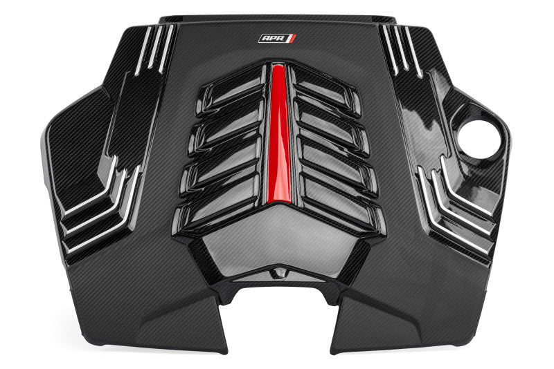 APR 20-24 Audi Q7/Q8/RS Q8/SQ7/SQ8 (4M) 2.9T/3.0T/4.0T Twill Carbon Fiber Engine Cover - MS100256