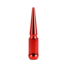 Load image into Gallery viewer, Mishimoto Mishimoto Steel Spiked Lug Nuts M14 x 1.5 24pc Set Red