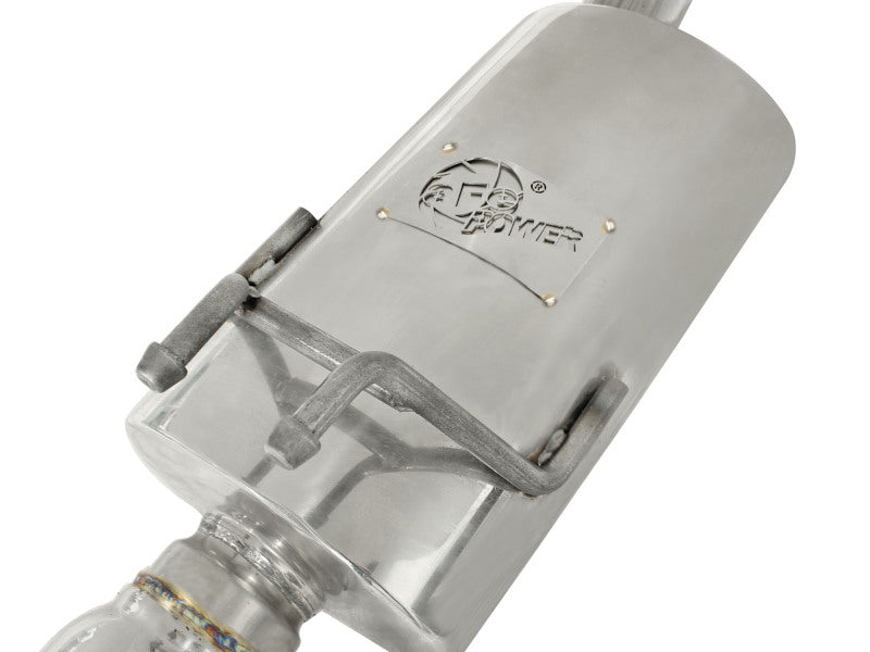 aFe Takeda Exhaust Axle-Back 06-11 Honda Civic Si L4 2.0L 2.5in 304 Stainless Steel - 49-36606