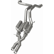 Load image into Gallery viewer, MagnaFlow Cat-Back 2021 Jeep Wrangler 6.4L Rock Crawler Series Dual Exit Stainless Exhaust - 19582