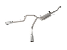 Load image into Gallery viewer, aFe Gemini XV 3in 304 SS Cat-Back Exhaust 15-20 Ford F-150 V6 2.7L/3.5 w/ Polished Tips - 49-33123-P