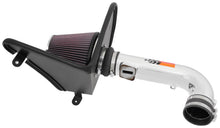 Load image into Gallery viewer, K&amp;N 16-17 Chevy Camaro 3.6L Silver Typhoon Short Ram Intake - 69-4535TP