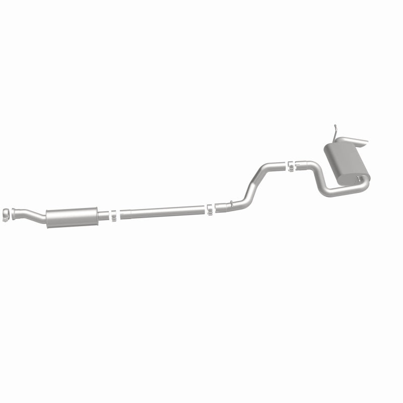 BRExhaust 18-25 Jeep Wrangler 2.0L Direct-Fit Replacement Exhaust Kit - 106-1105