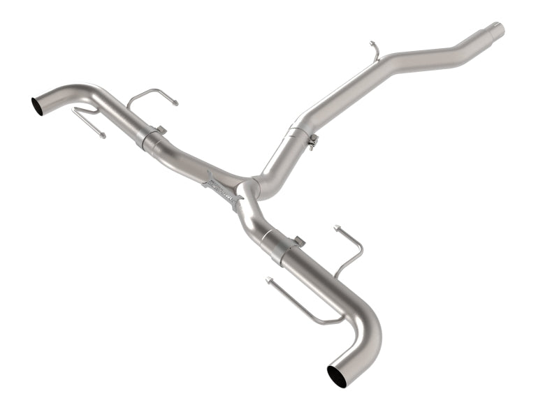 aFe MACH Force-Xp 3in to 2-1/2in Stainless Axle-Back Exhaust System Alfa Romeo Stelvio 17-26 L4-2.0L - 49-36906