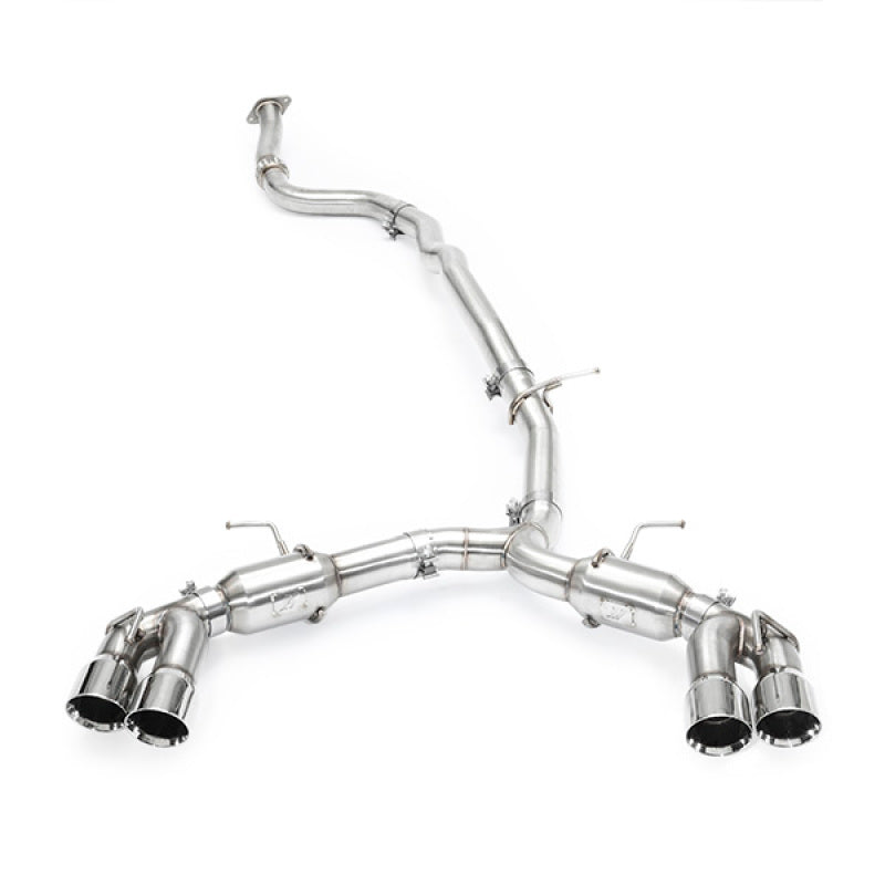 Mishimoto 2016+ Chevrolet Camaro 2.0T Quad Polished Tip Cat-Back Exhaust - MMEXH-CAM4-16QTPP