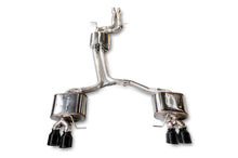 Load image into Gallery viewer, AWE Tuning Audi 8R SQ5 Touring Edition Exhaust - Quad Outlet Diamond Black Tips - 3015-43056
