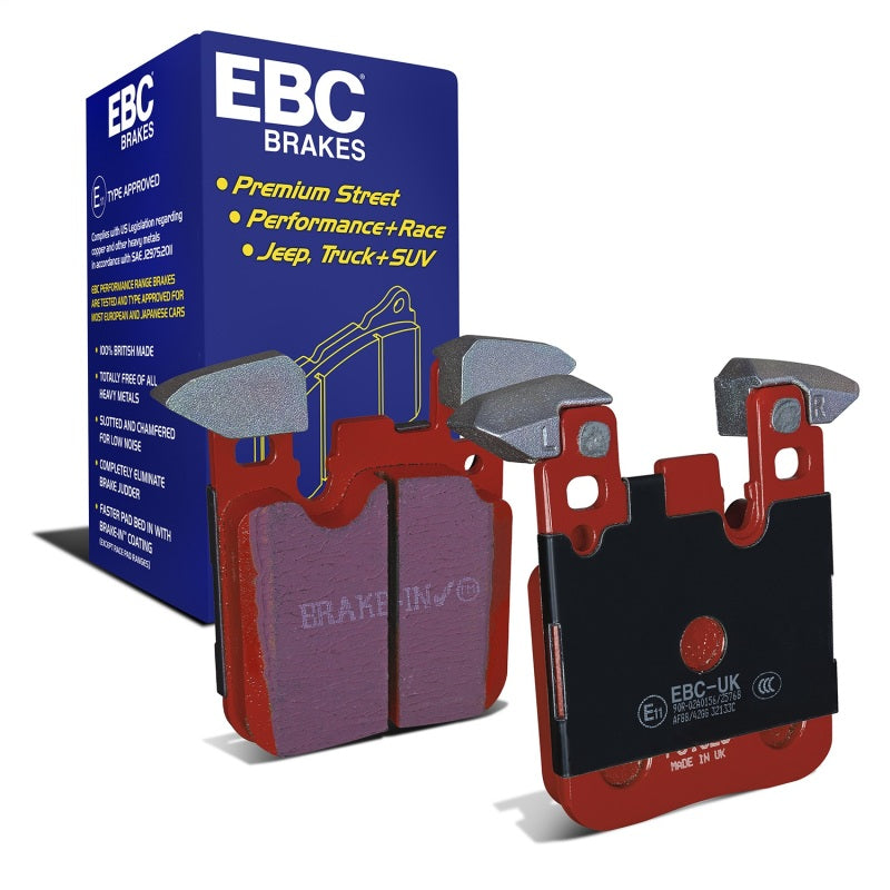 EBC 14-18 BMW M3 3.0 Twin Turbo (F80) Redstuff Rear Brake Pads - DP32133C