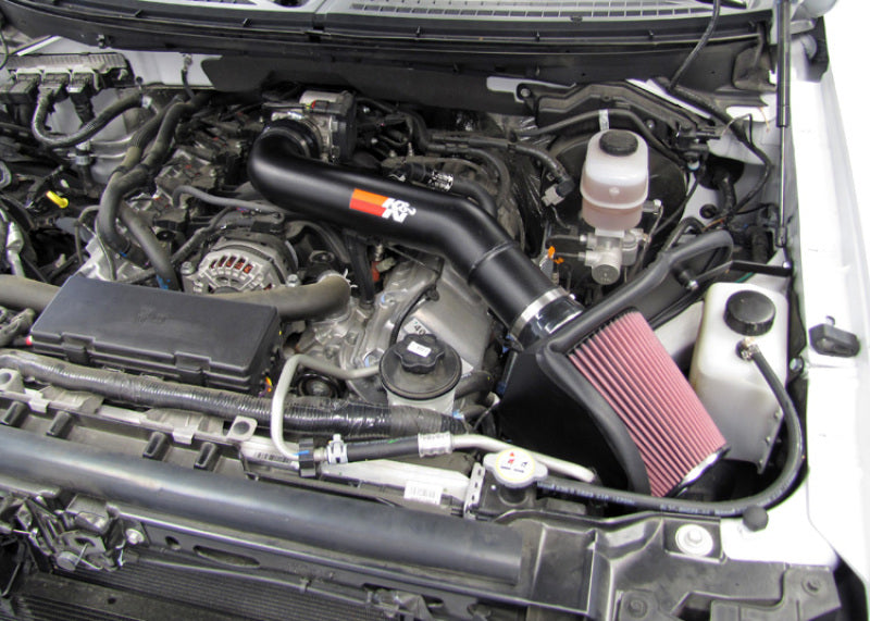 K&N 10-12 Ford F150 SVT Raptor 6.2L V8 High Flow Performance Intake Kit - 77-2579KTK