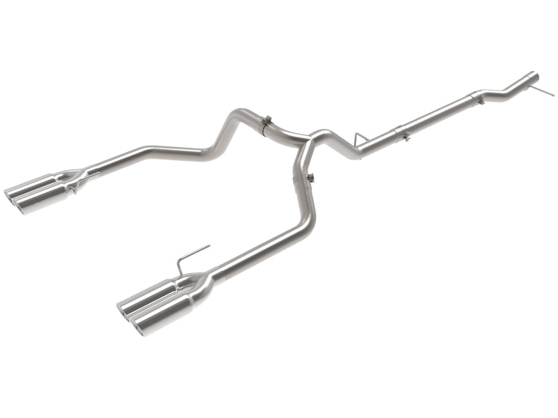 aFe GM Trucks 23-24 L6-3.0L (td) LZ0 Vulcan Series 3in 304 SS DPF-Back Exhaust System w/Polished Tip - 49-34146-P