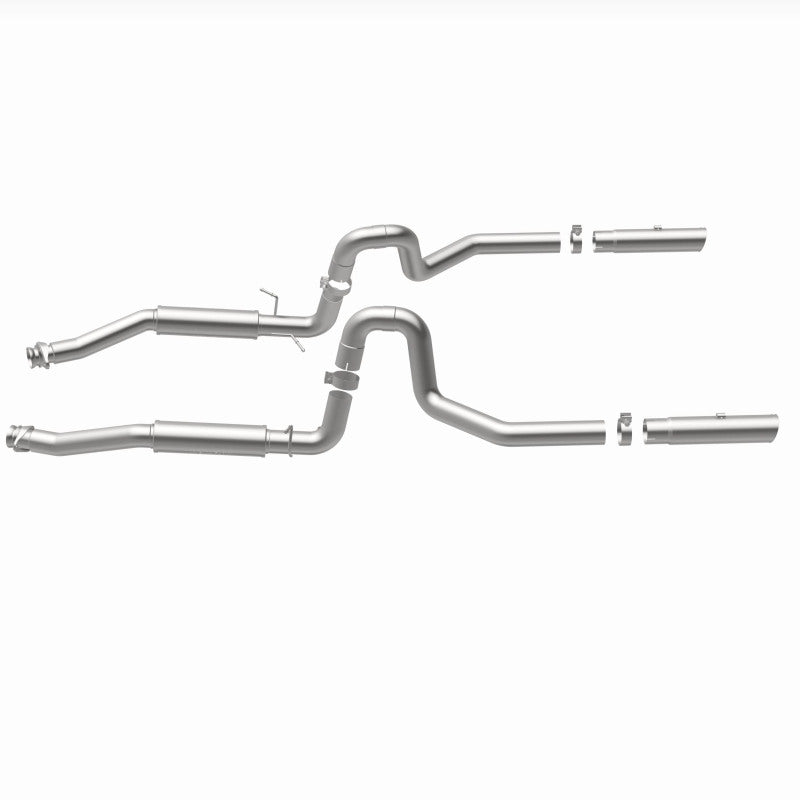 MagnaFlow 99-04 Mustang Mach 1 V8 4.6L Dual Split Rear Exit Stainless Cat-Back Performance Exhaust - 16394