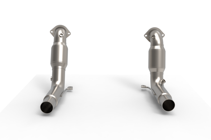 Kooks Headers 25-26 Ford Explorer ST/Aviator Stainless Steel GREEN Catted Downpipes - 15123300