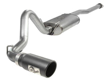 Load image into Gallery viewer, aFe MACHForce XP Exhausts Cat-Back SS-409 EXH CB Toyota Tacoma 05-13 V6-4.0L (Blk Tip) - 49-46001-1B