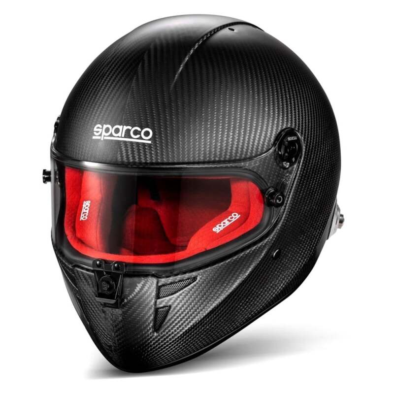SPARCO Stealth RF Carbon Helmet - XX Large - Red - BRH0003B0R012XL