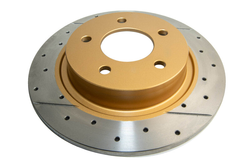 DBA 04-05 Mazda 3 2.3L / 06+ MazdaSpeed3 Rear Drilled & Slotted Street Series Rotor - DBA2957X