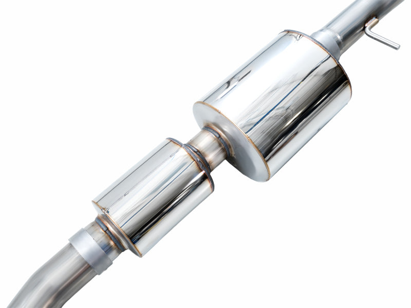 AWE Tuning 2021+ GMC Tahoe/Yukon 5.3L 0FG Side Exit Catback Exhaust - Diamond Black Tips - 3015-33007