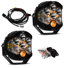 Load image into Gallery viewer, Baja Designs Jeep JL/JT Rubicon Steel Bumper LED Light Kit LP6 - 447671