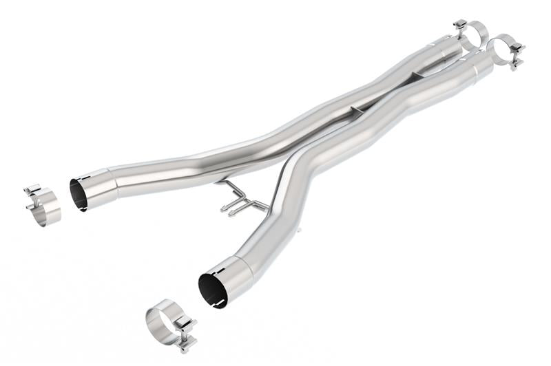 Borla 2014 Chevy Corvette Stingray X-Pipes (Smog Legal Cut and Clamp) - 60548