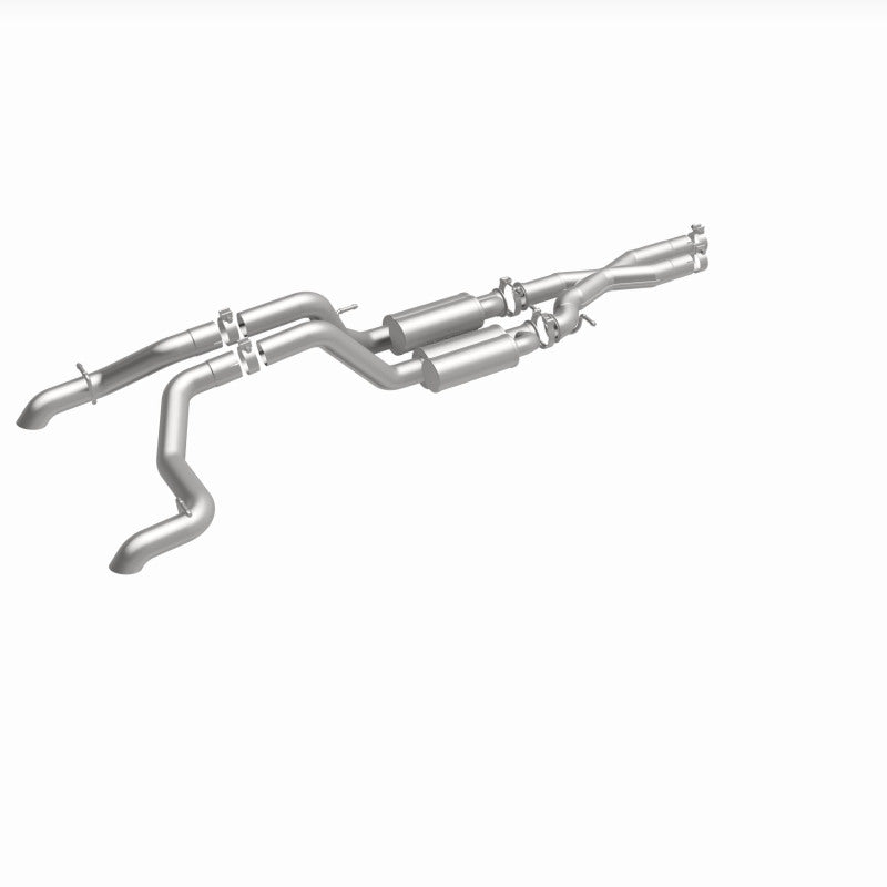 MagnaFlow Cat-Back 2021 Jeep Wrangler 6.4L Rock Crawler Series Dual Exit Stainless Exhaust - 19582