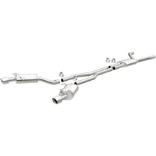 Load image into Gallery viewer, MagnaFlow Cat-Back Stainless Dual Split Rear Exit 4in Polished Tips 11-15 Chevy Camaro 3.6L V6 - 15353