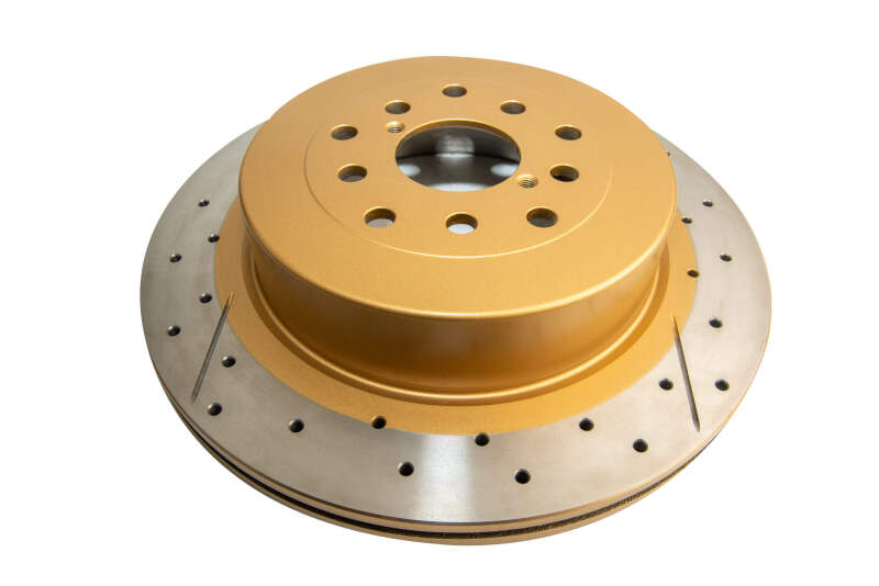 DBA 02-07 Subaru WRX STi 10 Stud Hole Rear Drilled & Slotted Street Series Rotor - DBA655X-10