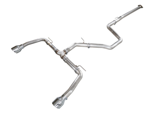 AWE Tuning 22-26 Hyundai Elantra N Track Edition Cat-Back Exhaust - Chrome Silver Tips - 3020-32237