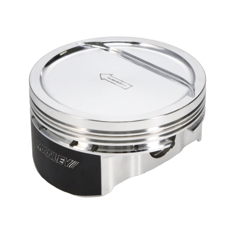 Manley Small Block Chevy LS Series 4.130in Bore 1.115in CD -18cc Dish Platinum Series Pistons - 596305C-8