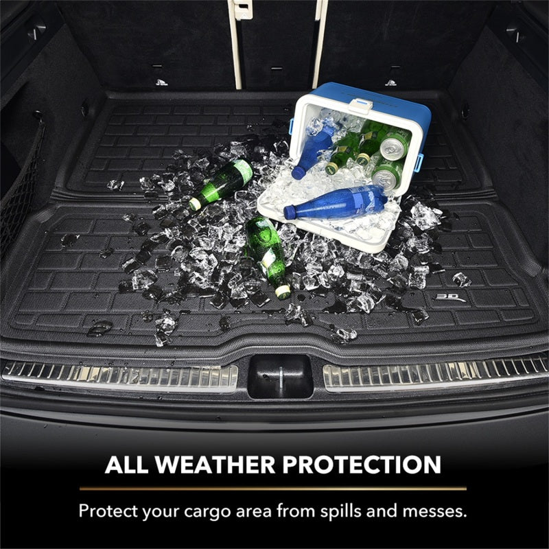 3D Maxpider 2022-2026 Audi Q4 e-tron Kagu Cargo Liner - Black - M1AD0801309